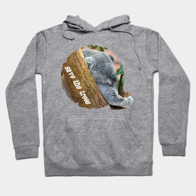 Save the Trees Hoodie by radiogalaxy